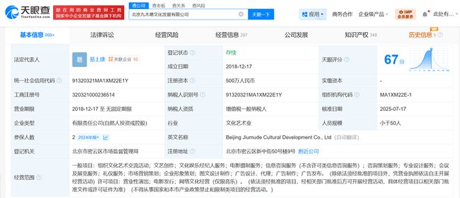 易烊千玺合伙人合资公司职位变动 文化经纪人服务领域再现股权与治理调整